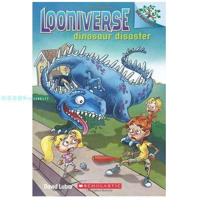 【現貨】LOONIVERSE #3: DINOSAUR DISASTER，恐龍災難 英文兒童橋梁書 讀物適合3-6歲書籍