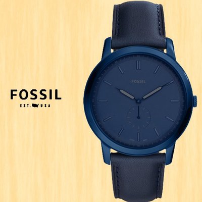 FOSSIL美國品牌都會簡約紳士超薄時尚腕錶FS5448公司貨