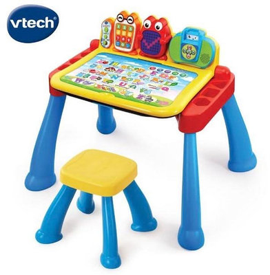 Vtech 偉易達 3合1多功能互動學習點讀桌椅組 閱讀學習推薦