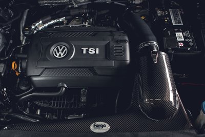 德朋國際 /FORGE 碳纖維 進氣套件 Volkswagen NewTiguan 實裝