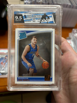 2018-19 Donruss LUKA DONCIC Rated Rookie HGA9.5 #177 RC Rookie