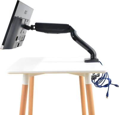 筆電架 電腦液晶顯示器支架電視桌面支架多功能旋轉臂支架直銷