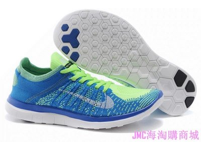 {JMC海淘購}新款Nike Free Flyknit 4.0飛線軟跑鞋編織鞋運動鞋舞蹈鞋慢跑鞋男鞋女鞋US7－10