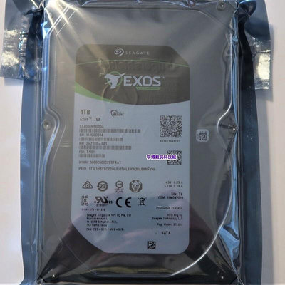 希捷 Exos7E8 ST4000NM000A浪潮 DELL 4T 7.2K企業級硬碟SAS 256M