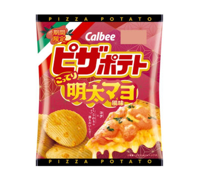 Mei 本舖☼預購！日本 2024 新款 Calbee 明太子 蛋黃起司 辣味 洋芋片