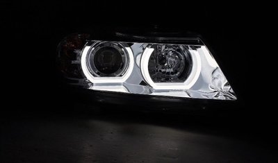 合豐源 車燈 E90 E91 LED U型 光圈 魚眼 大燈 頭燈 HID 版本 05 06 07 08 D1S 335