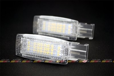 (VAG小賴汽車)Golf 5 6 7 Passat B6 B7 化妝鏡燈 閱讀燈 遮陽板 燈 LED 白光 全新