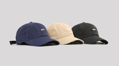 【熱賣精選】 KITH Logo Hats 彎帽簷 老帽 帽子
