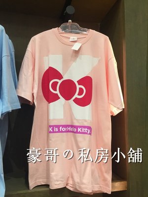 日本代購 日本大阪環球影城 芝麻街 elmo  Hello Kitty 蝴蝶結 長版上衣 造型 每個禮拜都去環球採買喔