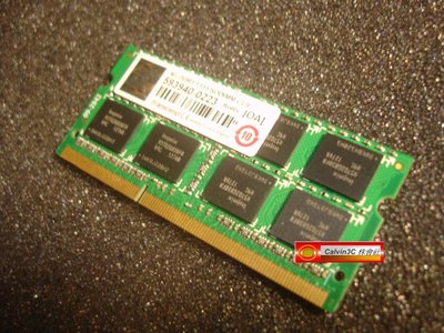 創見 Transcend DDR3 1333 4G DDRIII PC3-10600 雙面16顆粒 筆記型 終身保固