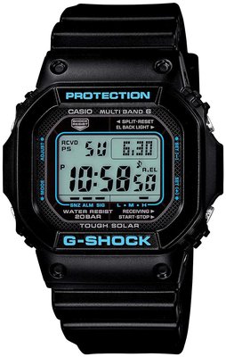 日本正版 CASIO 卡西歐 G-SHOCK GW-M5610BA-1JF 電波錶 男錶 太陽能充電 日本代購