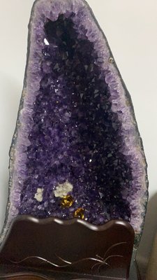 紫水晶洞 大型 立洞 圓洞 烏拉圭 巴西 1+1 大於2