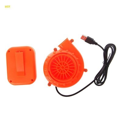 電動迷你風扇鼓風機，用於充氣玩具服裝娃娃電池供電的USB-新款221015