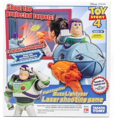 TAKARA TOMY 玩具總動員 巴斯光年雷射槍遊戲組 巴斯光年 Toy Story 4 正版在台現貨
