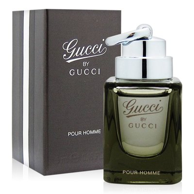 【美妝行】GUCCI by Gucci Pour Homme 男性淡香水 5ml