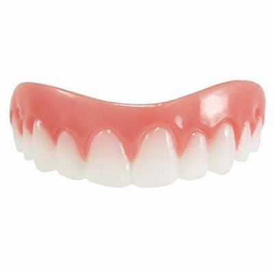 美國 lnstant smile 矽膠假牙貼片 亮白色 矽膠美齒貼 美白貼片 可脫卸美容牙套 美齒牙套 貼片 假牙片