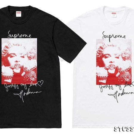 【超搶手】全新正品2018 FW Supreme Madonna Tee 瑪丹娜人物