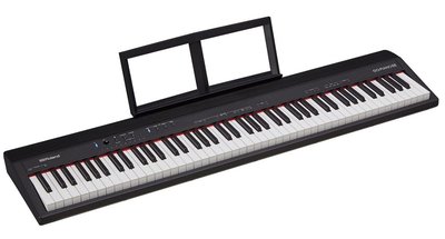 【河堤樂器】全新Roland 全音域88鍵 電鋼琴 藍牙功能 GO:PIANO88 GO-88P 附琴袋及延音踏板