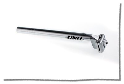 UNO 固定夾型 鋁合金座管 27.2 D ( 銀色 )《意生自行車》