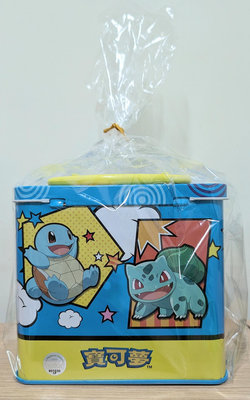 Pokemon 寶可夢草莓棉花糖 精靈寶可夢 寶可夢 Pokémon 鐵罐 存錢筒 收納盒