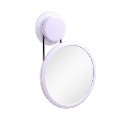 特賣- 嘉寶浴室吸盤式小鏡子洗澡間衛生間美妝鏡貼墻壁掛免打孔化妝鏡