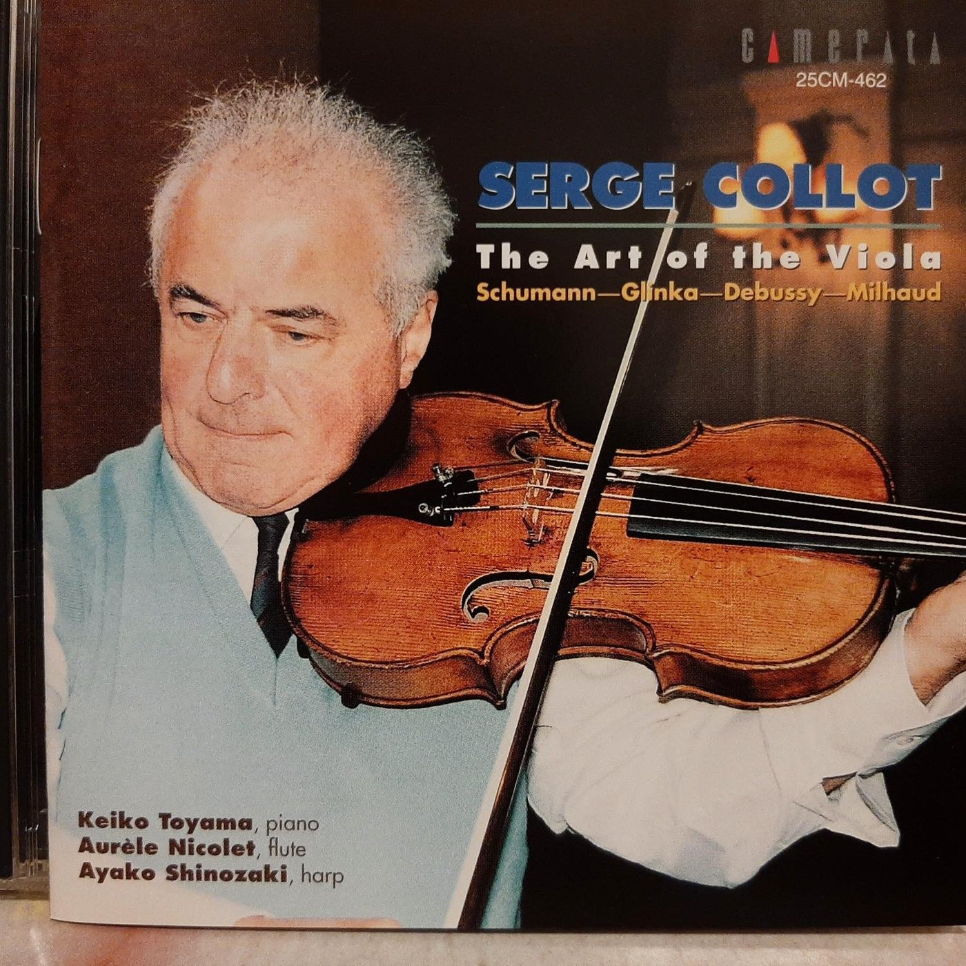 Serge Collot~The Art Of The Viola,Schumann,Glinka,Debussy,Milhaud 