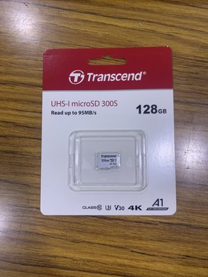 點子電腦-北投◎創見Transcend 128G UHS-I microSD 300S C10 記憶卡◎410元