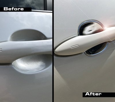 圓夢工廠 Toyota Prius 4代 XW50 2015~2022 改裝 鍍鉻銀 車門把手門碗防刮內襯飾板保護貼片