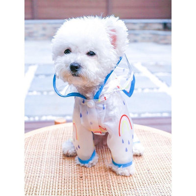 寵物雨衣狗狗防水防臟衣服雨天雨披中型犬小型犬專用雨服四腳全包