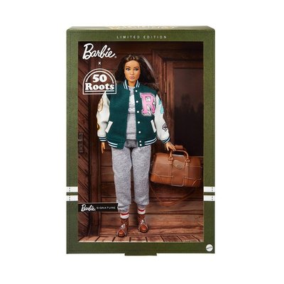 [RS代購 Roots專櫃全新正品優惠]Roots-BARBIE™ X Roots聯名系列 Barbie玩偶 滿額贈袋子