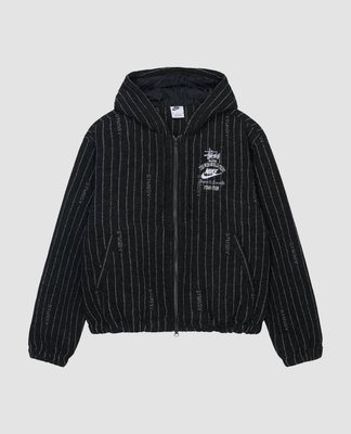 Stussy x Nike Striped Wool Jacket 條紋連帽外套。太陽選物社