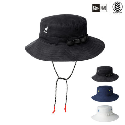 KANGOL UTILITY CORDS JUNGLE 多色 漁夫帽 探險帽 掛繩漁夫帽 大邊漁夫帽⫷ScrewCap⫸