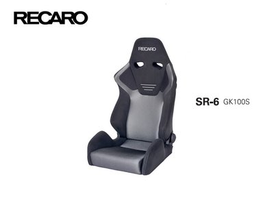 【Power Parts】RECARO SR-6 GK100S 可調賽車椅(銀)