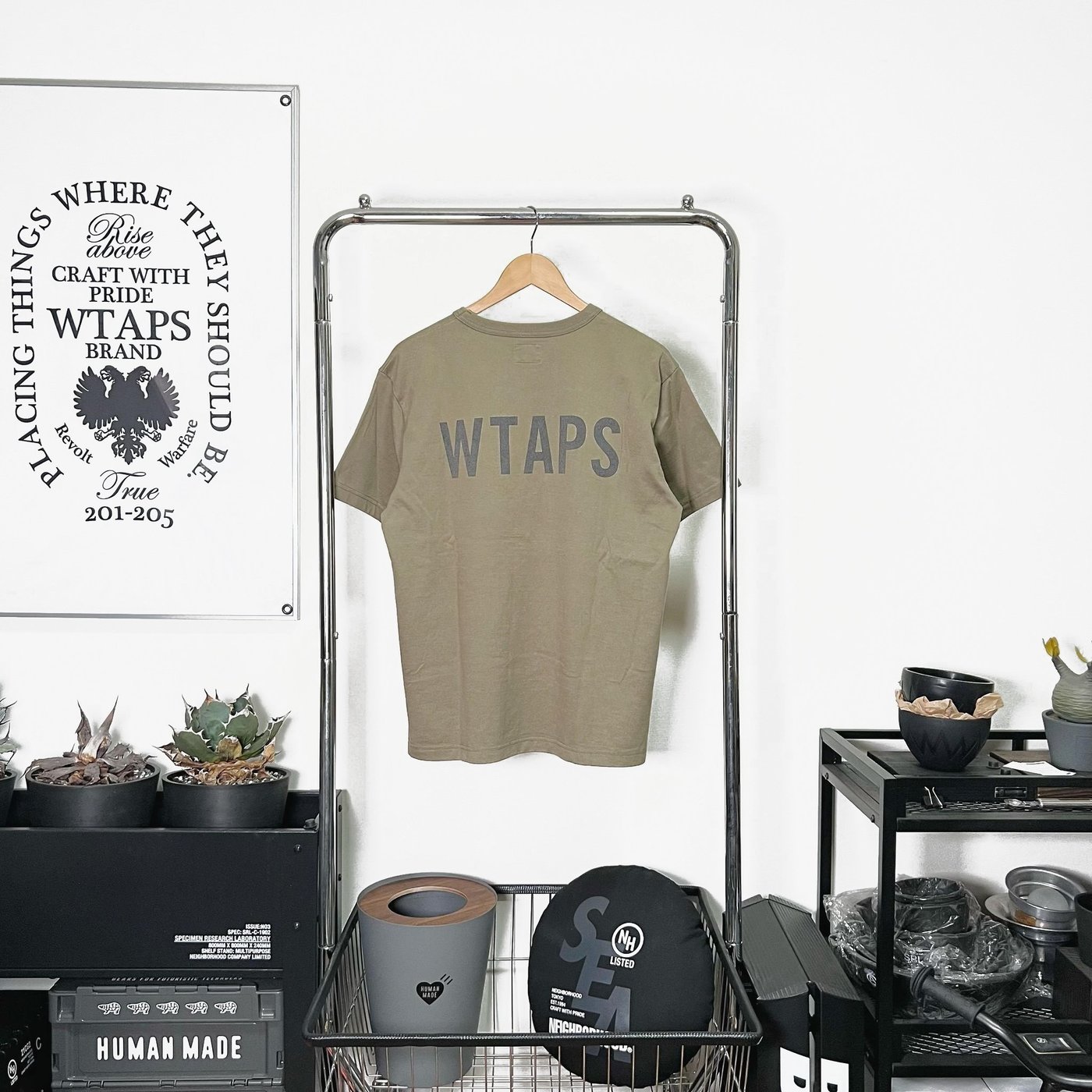 希望商店】WTAPS HELLWEEK SS WTVUA 17SS 反光LOGO 短袖T恤| Yahoo奇摩拍賣