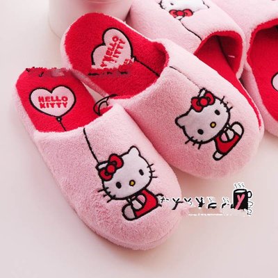 Hello Kitty 棉拖鞋 半托棉鞋 家居女款拖鞋 防滑鞋