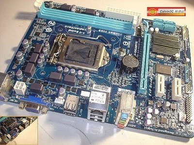 技嘉 GA-H61M-DS2 1155腳位 Intel H61晶片組 2組DDR3 4組SATA 第四代超耐久 高品質用