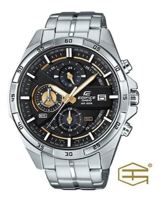 【天龜】 CASIO EDIFICE 簡約時尚 三眼計時錶款 EFR-556D-1A