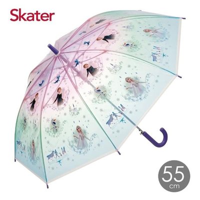 Skater 兒童透明雨傘-55cm(三款花色）