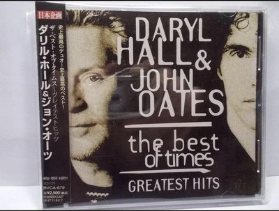 霍爾與奧茲 daryl hall & john oates the best of times 日版精選 CD