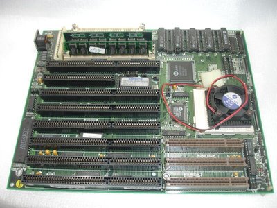 American Megatrends UC4914-G ISA 工業主機板 + 486CPU + 16256KB記憶體