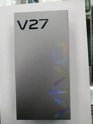 (台中手機GO) vivo V27 5G (12GB/256GB) 盒裝全新已拆封台個大保固一年