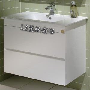 ~LZ麗緻衛浴~ Corins 簡約時尚100公分雙抽浴櫃(不含鏡子及龍頭)