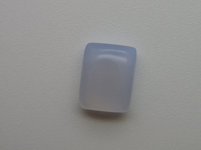 天然 酒精藍玉髓(酒精藍寶)Blue Chalcedony 方型蛋面 裸石戒面   2.48CT