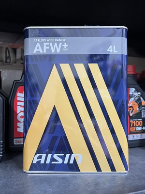 【阿齊】AISIN AFW PLUS ATF WS 愛信 自動變速箱油 4L 自排油 6速以下 日本原裝