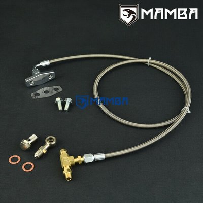 Turbo Oil Feed Line For Nissan TD42 GQ Factory Hitachi HT18