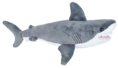 8001A 歐洲進口 限量品 可愛鯊魚娃娃海洋動物小鯊魚寶寶抱枕絨毛玩偶毛絨娃娃擺設玩具送禮禮物
