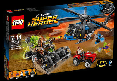 【芒果樂高】Lego 76054【稻草人的恐懼收割機】蝙蝠俠 壓盒還原 現貨
