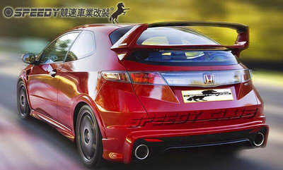 Honda Civic Type R FN2 Mugen 尾翼另有碳纖維 carbon