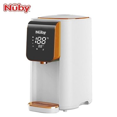 【荳荳小舖】 Nuby 智能七段定溫調乳器 -純淨白 /電熱水瓶/熱水器  全新