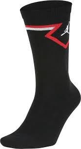 【NIKE】~JORDAN CREW - DIAMOND  長筒襪 長襪 運動襪 薄款 SX7559-010 黑紅